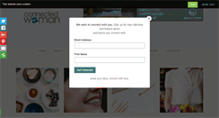 Desktop Screenshot of connectedwomanmag.com